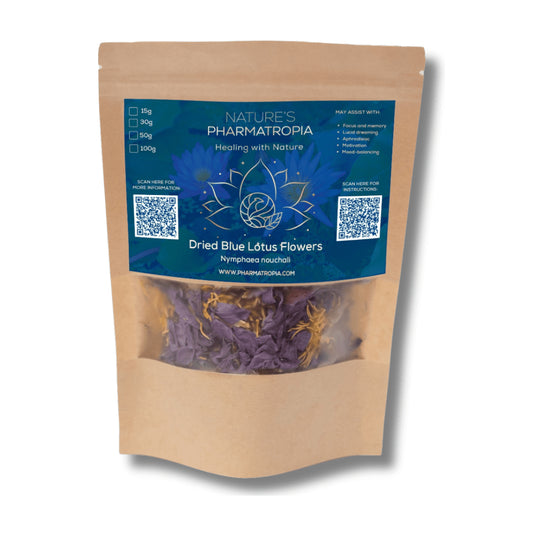 Blue Lotus Tea (Nymphaea nouchali) Whole Flowers 30grams