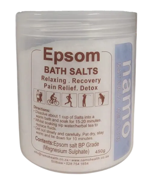 Epsom Salts 450g plastic tub