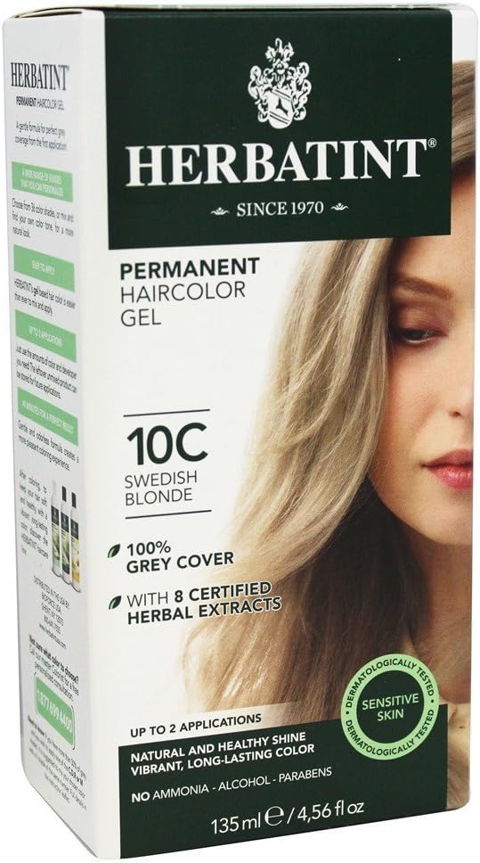 Herbatint 10C Swedish Blonde Hair Dye