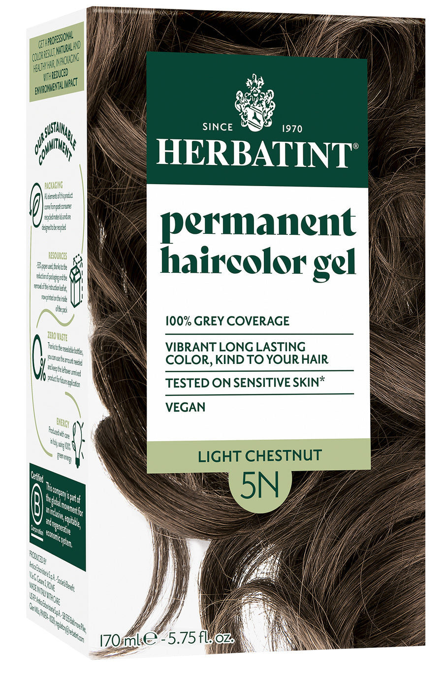 Herbatint 5N Light Chestnut Hair Dye