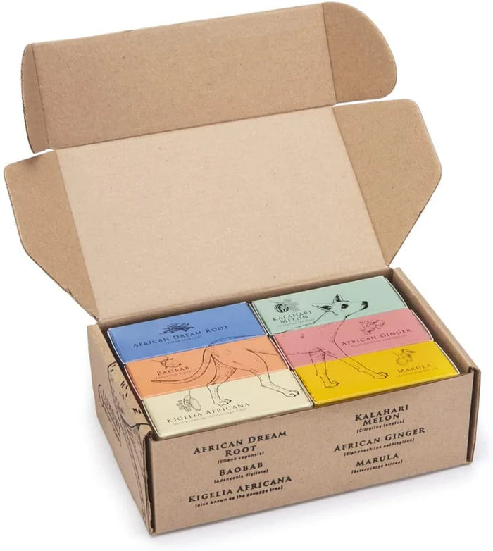 Africanis Soaps Africanis Natural Soap Set (6 Bars)