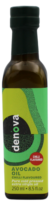 Denova Culinary Oils Avocado Oil Chilli Flavoured (250ml)