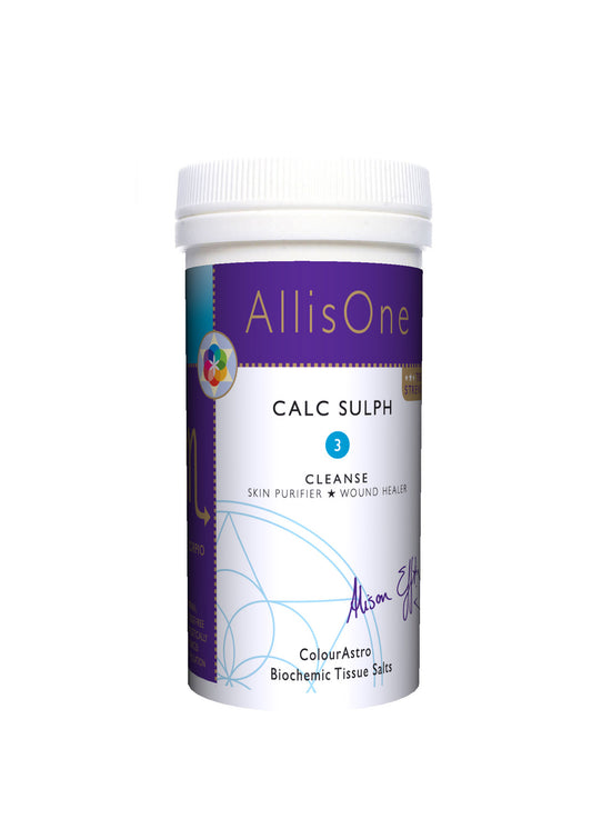 Calc Sulph – Tissue Salt No. 3 - Cleanse 60
