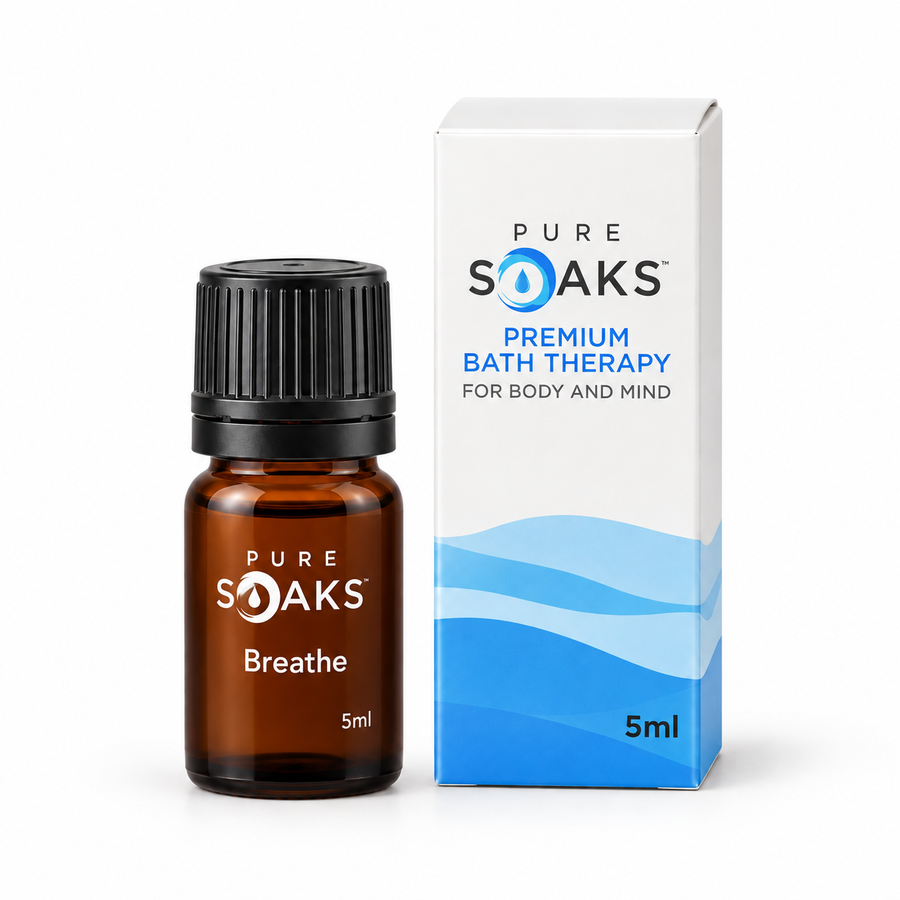 Pure Soaks Breathe Essential Oil Blend (5ml)