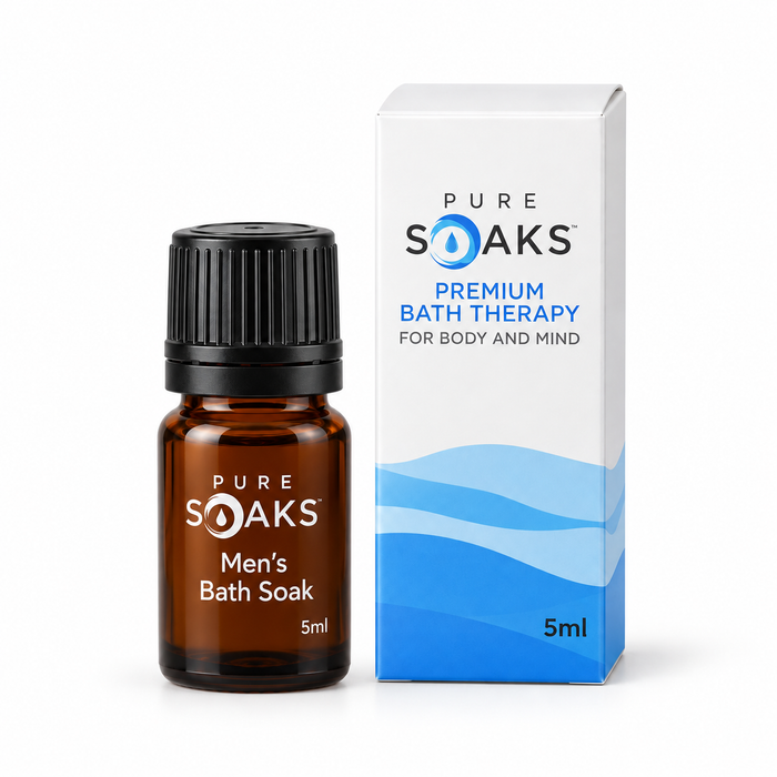 Pure Soaks Men's Bath Soak Essential Oil Blend (5ml)