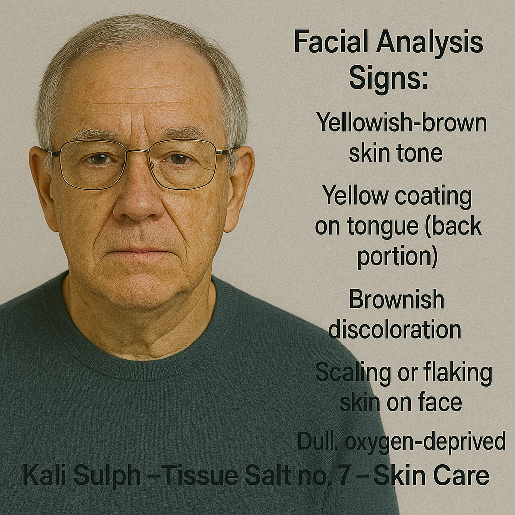 Kali Sulph – Tissue Salt No. 7 - Skin Care 60