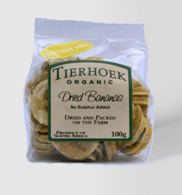 Tierhoek Dried Bananas (100g)