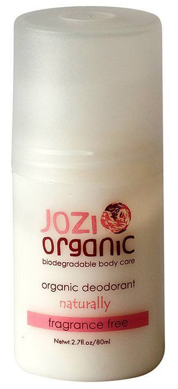 Jozi Organic Fragrance-Free Natural Deodorant (80ml)