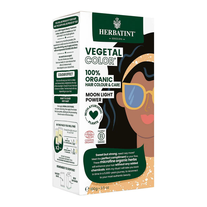 Herbatint Vegetal Moon Light Power Hair Dye (100g)