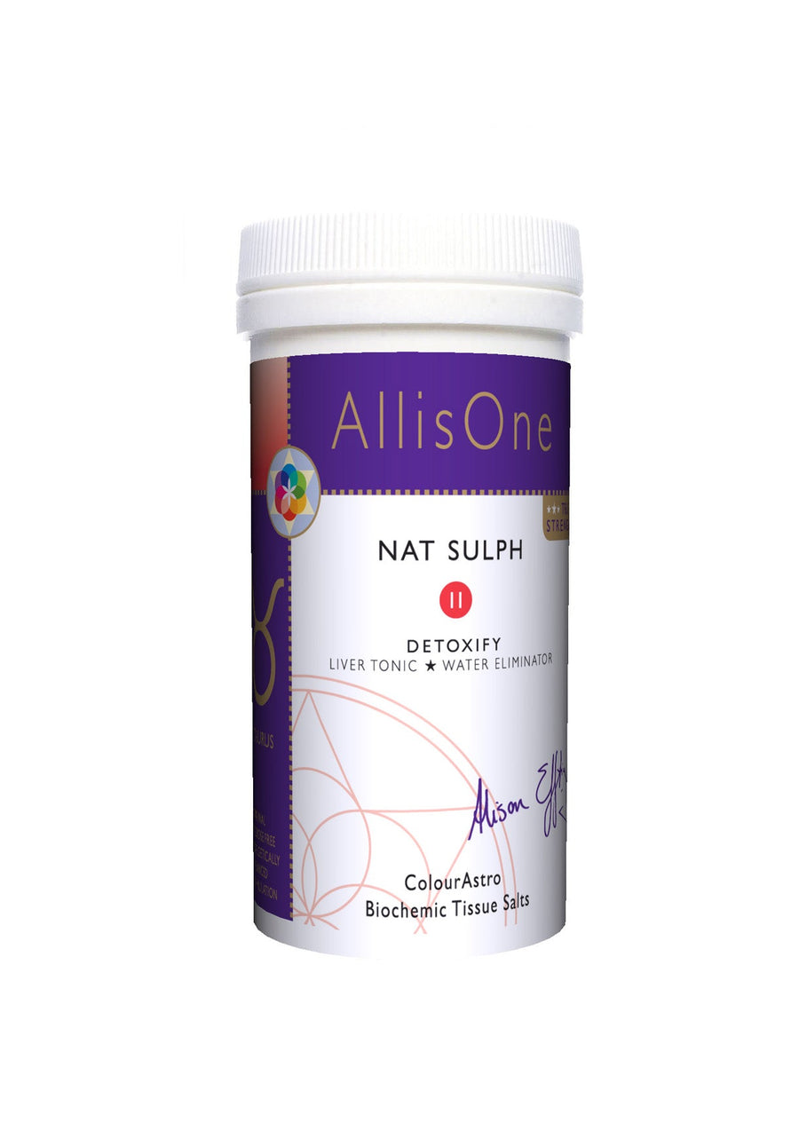 AllisOne Nat Sulph Tissue Salt No. 11 - Detox Support (60s / 180s)