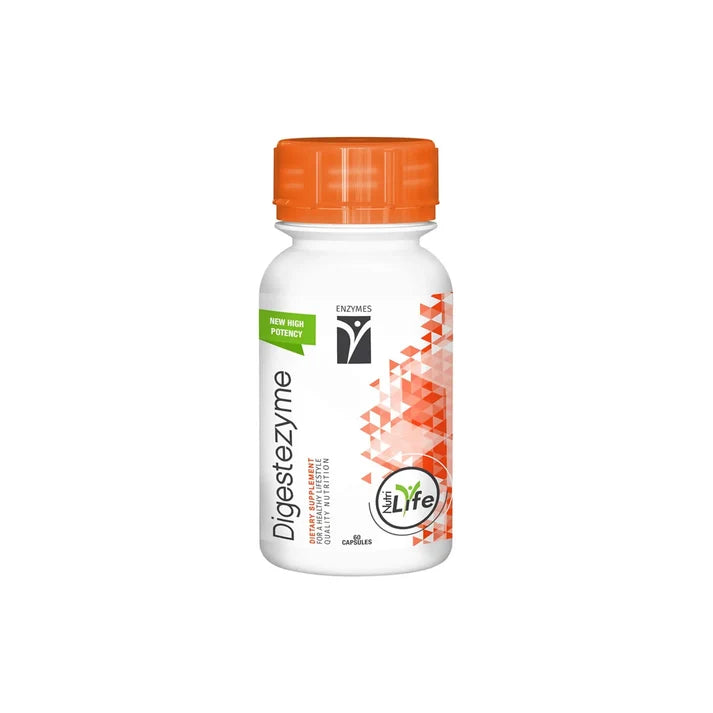 Nutrigreen Digestezyme Digestive Enzyme Blend (60 Capsules)
