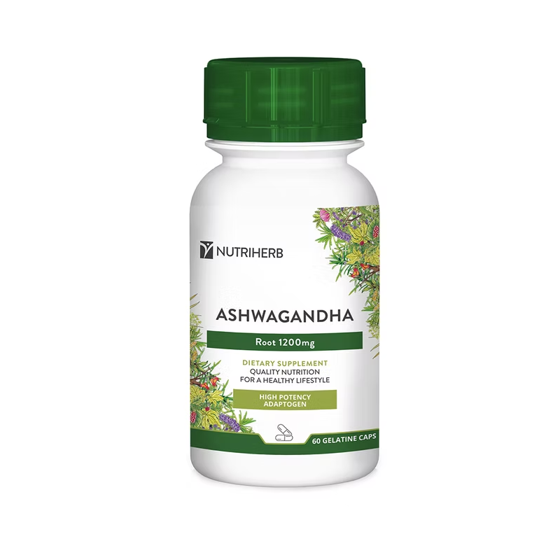 Nutriherb Ashwagandha 1200mg (60 Capsules)