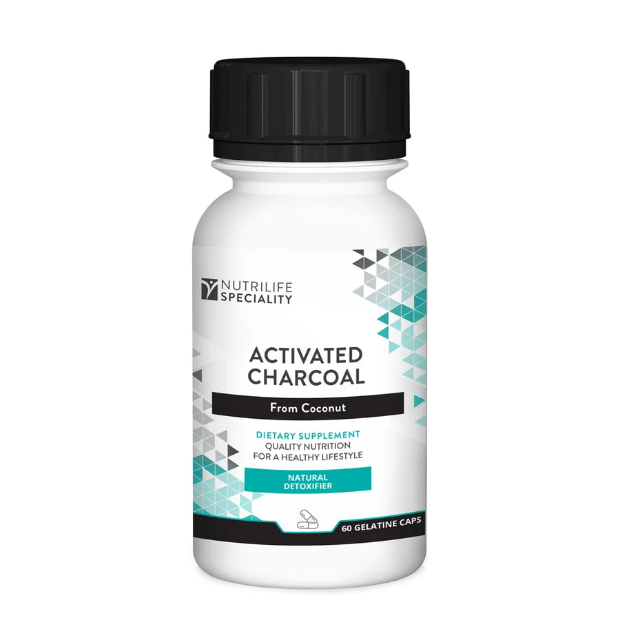 Nutrilife Activated Charcoal 350mg (60 Capsules)