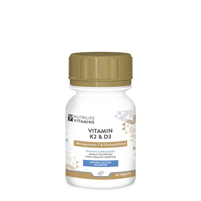 Nutrilife Vitamin K2 & D3 (60 Tablets)