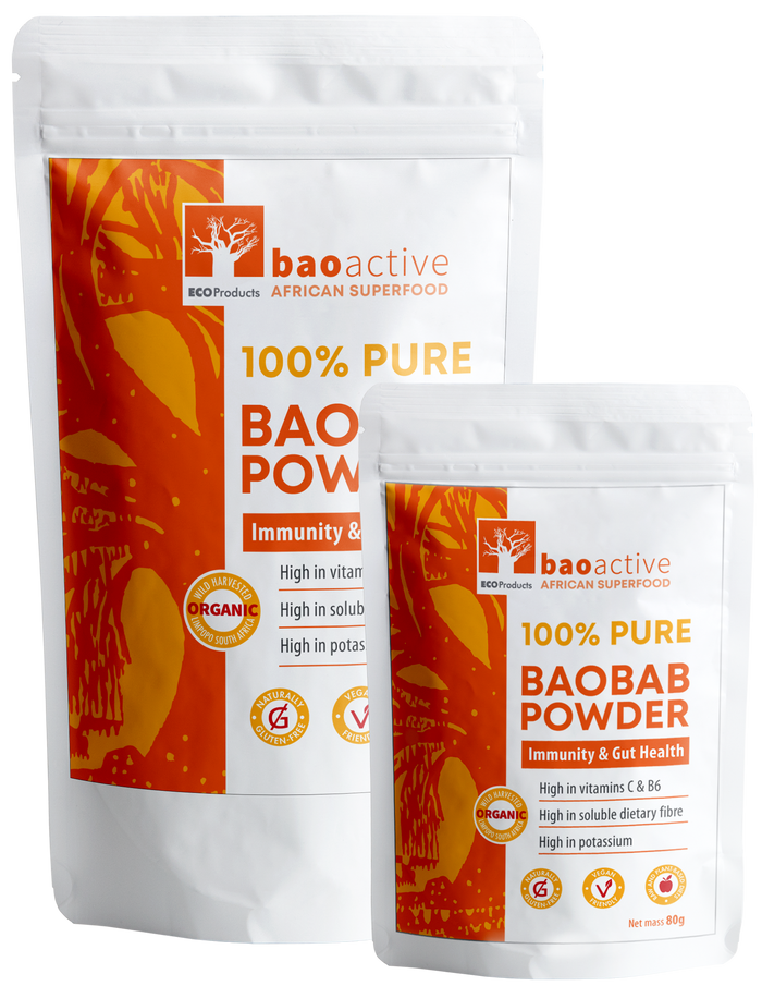 BaoActive Pure Baobab Powder (80g / 300g)