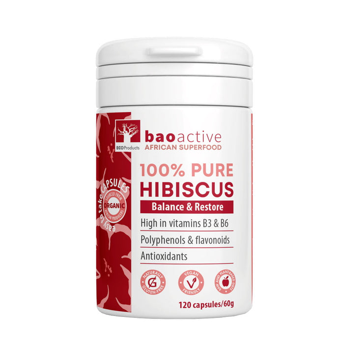 BaoActive Pure Hibiscus Capsules (120)