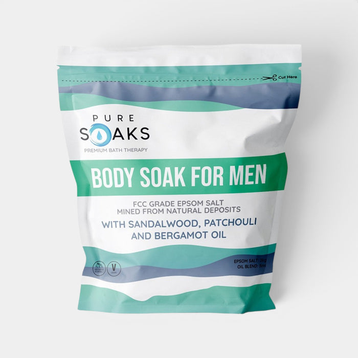 Pure Soaks Men's Bath Soak (2kg)