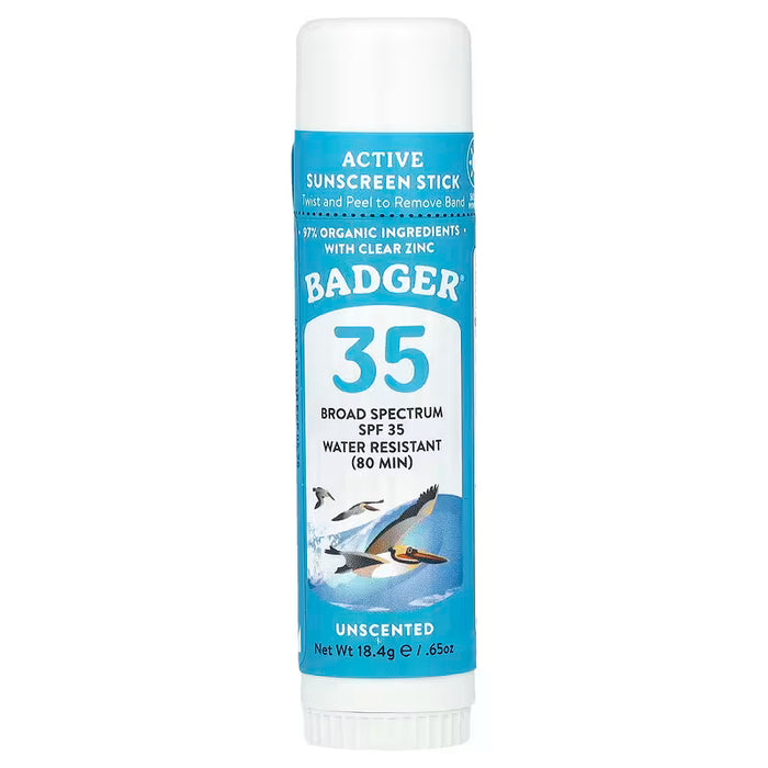 Badger SPF 35 Active Sports Face Stick (0.65oz)
