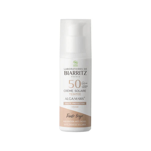 Biarritz Tinted Face Sunscreen SPF50 (50ml)