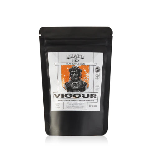 Empyre For Men VIGOUR Cordyceps Whole Fruit Body (60 Caps)