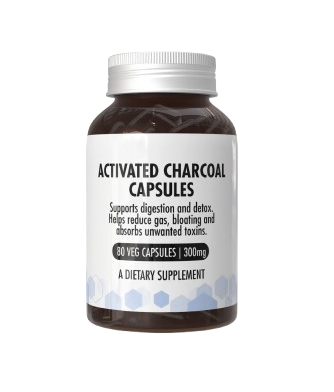 W.Last Activated Charcoal Capsules (80 Capsules)