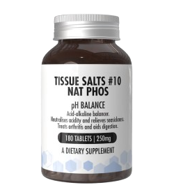W.Last Tissue Salt #10 Nat Phos (180 Tablets)