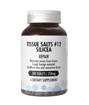 W.Last Tissue Salt #12 Silicea (180 Tablets)