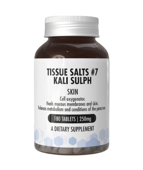 W.Last Tissue Salt #7 Kali Sulph (180 Tablets)