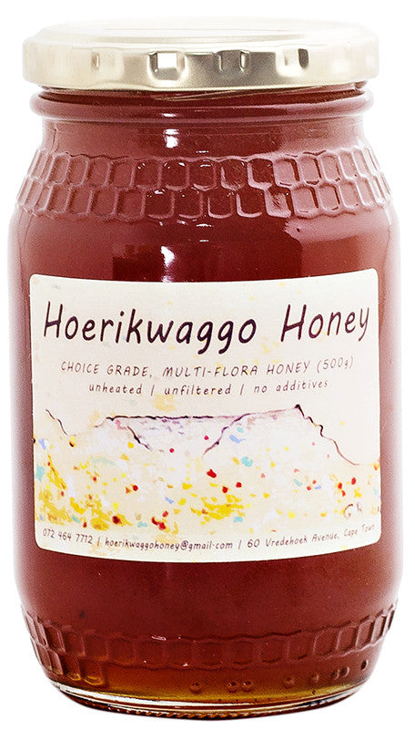 Hoerikwaggo Honey Wild Flower Raw Honey (300g / 500g)
