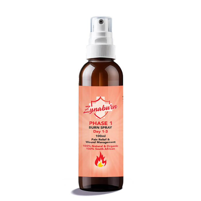 Zynapharm Zynaburn Phase 1 Burn Treatment Spray (100ml)