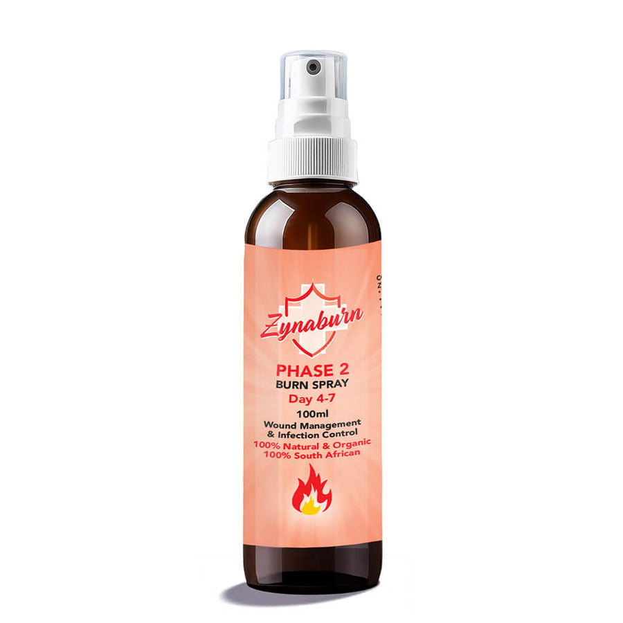 Zynapharm Zynaburn Phase 2 Burn Treatment Spray (100ml)