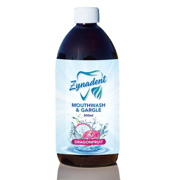 Zynapharm Zynadent Antiseptic Mouthwash & Gargle (500ml)