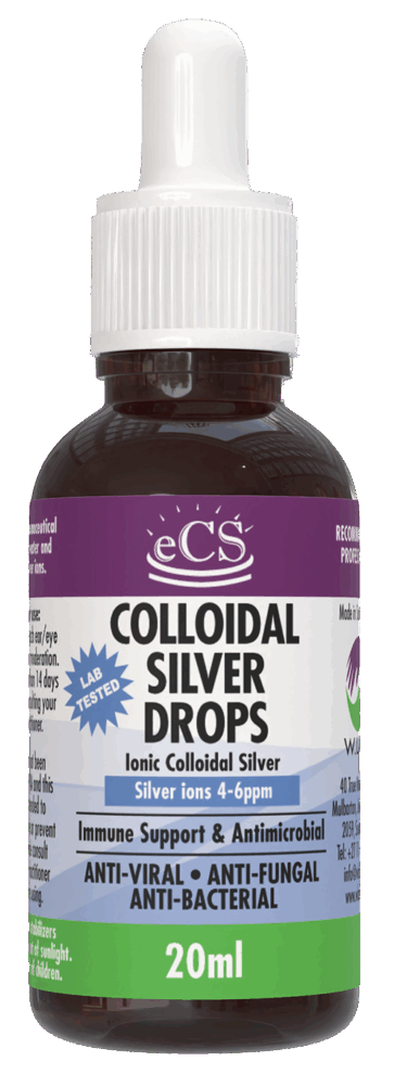 eCS Colloidal Silver Drops (20ml)