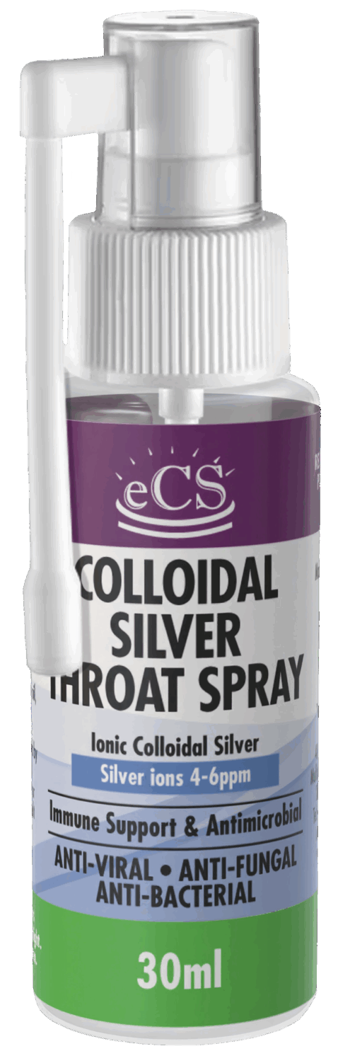 eCS Colloidal Silver Throat Spray (30ml)