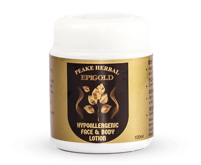 Peake Herbal Epigold Hypoallergenic Face & Body Lotion (100ml)